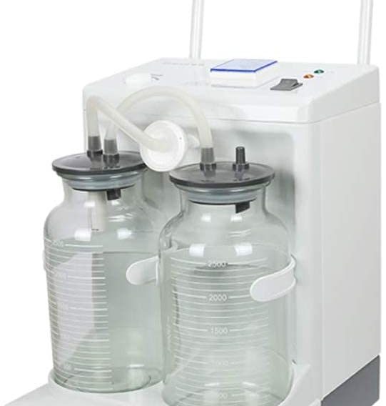 Double jar suction machine