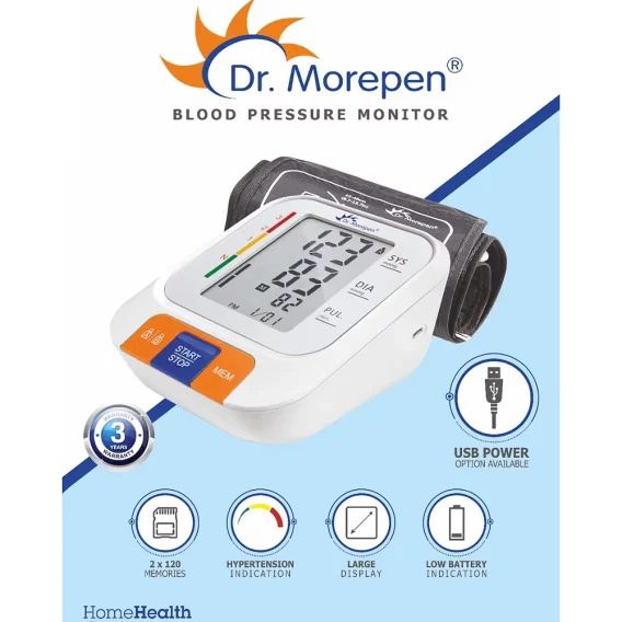 Dr Morepen Digital Blood Pressure Machine