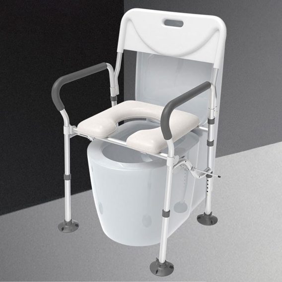 Height adjustable Commode Chairs