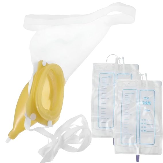 Urinal Collector Urinary Bag for Male and Female Catheter Urine Drainage Bag Urine Collection Bag Set