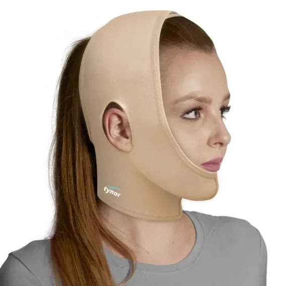 Compression Garment Face Open Hood