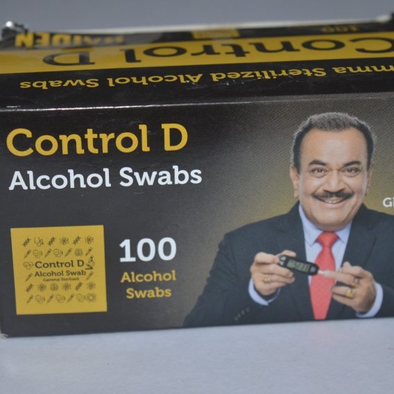 Haiden Control D Alcohol Swab